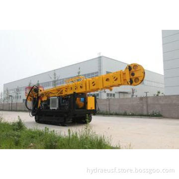 Crawler Mounted Diamond Core Hydraulic Drilling Rig With 9